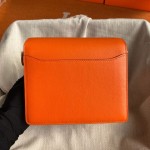 Roulis 19cm gold and silver buckle spot Evercolor leather